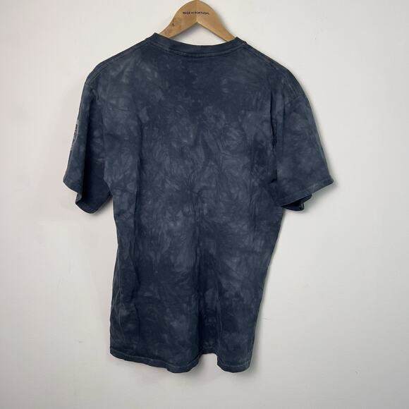 VTG 90s The Mountain Tie Dye Shirt Mens Size Large Eagle USA Made In American - Picture 2 of 6